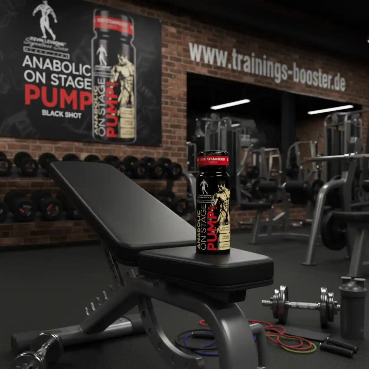 Kevin Levrone® Anabolic ON STAGE PUMP SHOTS 24x60ml - trainings-booster.de