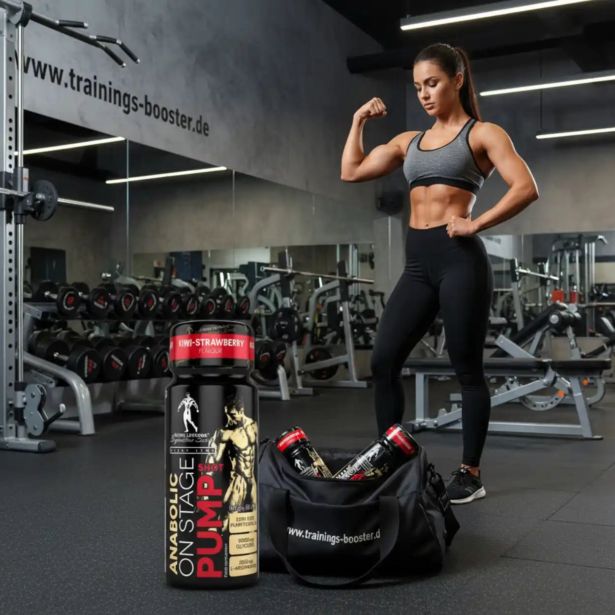 Kevin Levrone® Anabolic ON STAGE PUMP SHOTS 24x60ml - trainings-booster.de