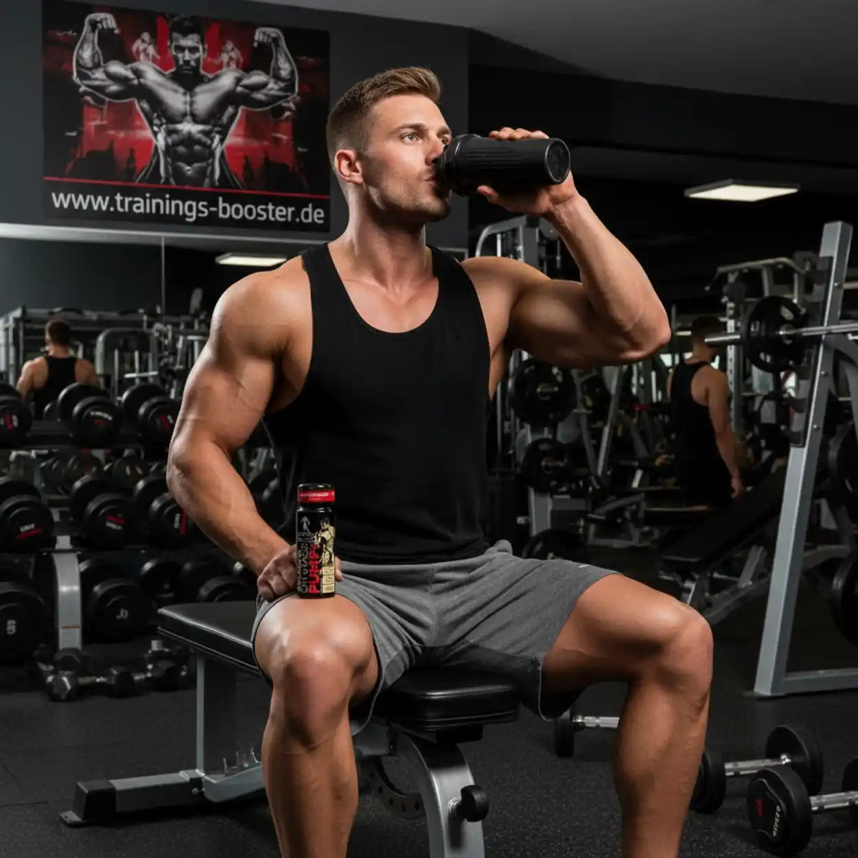 Kevin Levrone® Anabolic ON STAGE PUMP SHOTS 24x60ml - trainings-booster.de