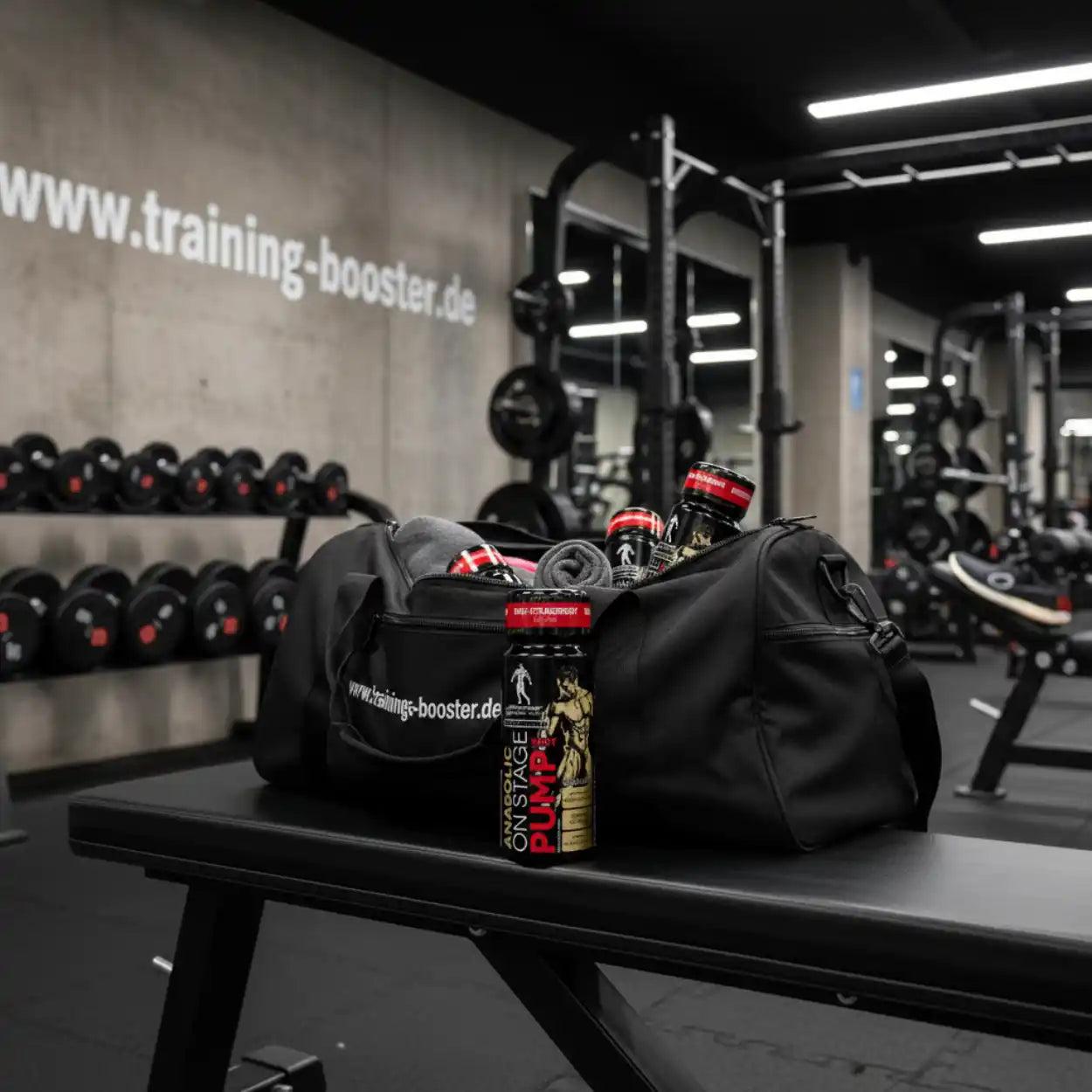 Kevin Levrone® Anabolic ON STAGE PUMP SHOTS 60ml - trainings-booster.de