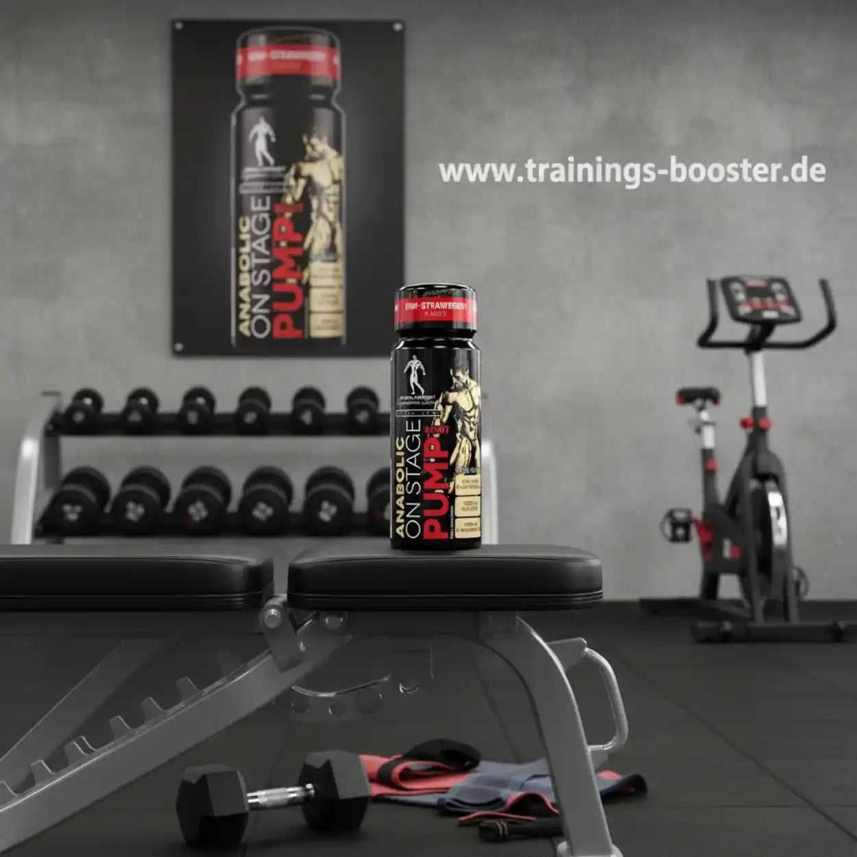 Kevin Levrone® Anabolic ON STAGE PUMP SHOTS 60ml - trainings-booster.de