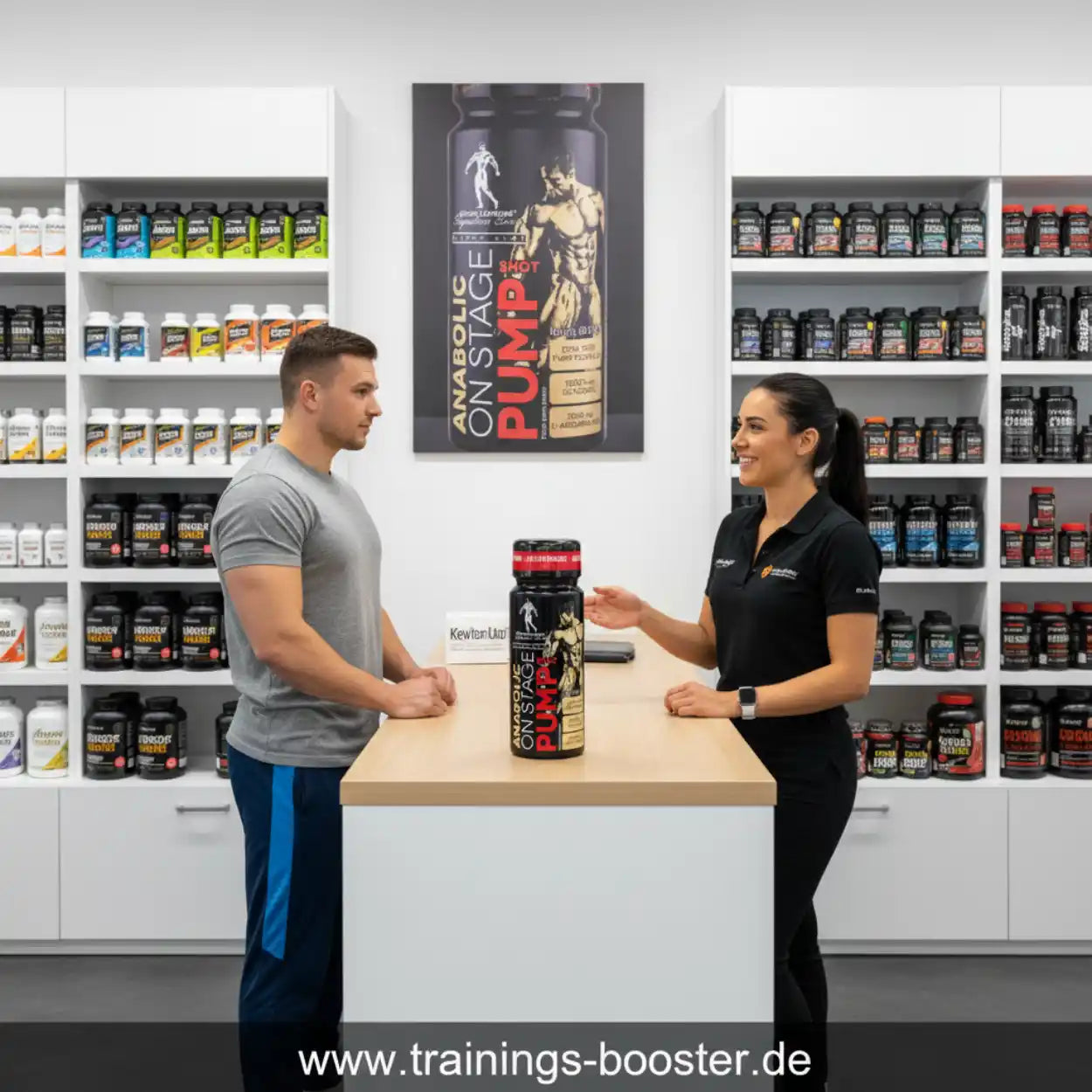 Kevin Levrone® Anabolic ON STAGE PUMP SHOTS 60ml - trainings-booster.de