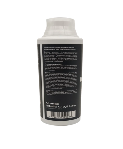 Magnesium Liquid 500ml Orange - trainings-booster.de