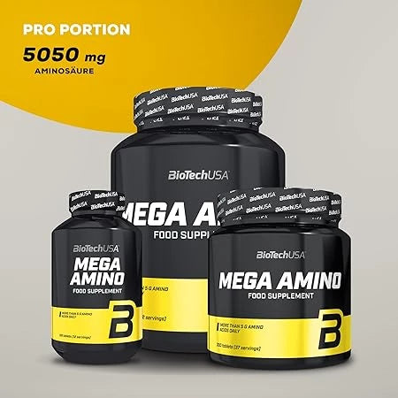 MEGA Amino Tabs - 500 Tabletten - trainings-booster.de