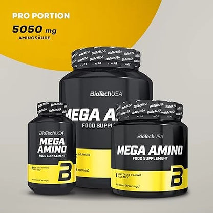 MEGA Amino Tabs - 500 Tabletten - trainings-booster.de