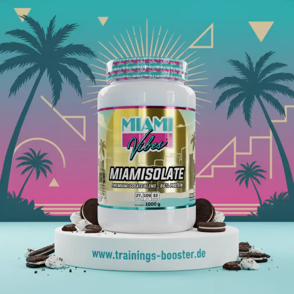 MIAMI VIBES MIAMISOLATE 1000g - trainings-booster.de