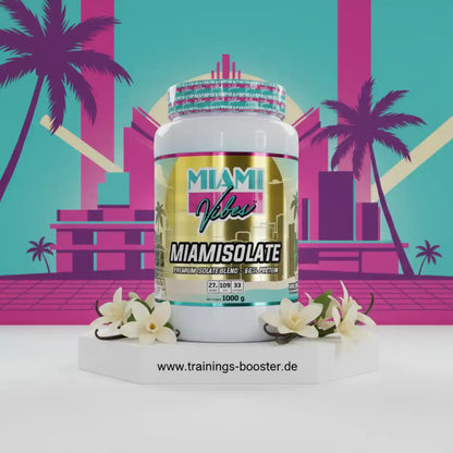 MIAMI VIBES MIAMISOLATE 1000g - trainings-booster.de