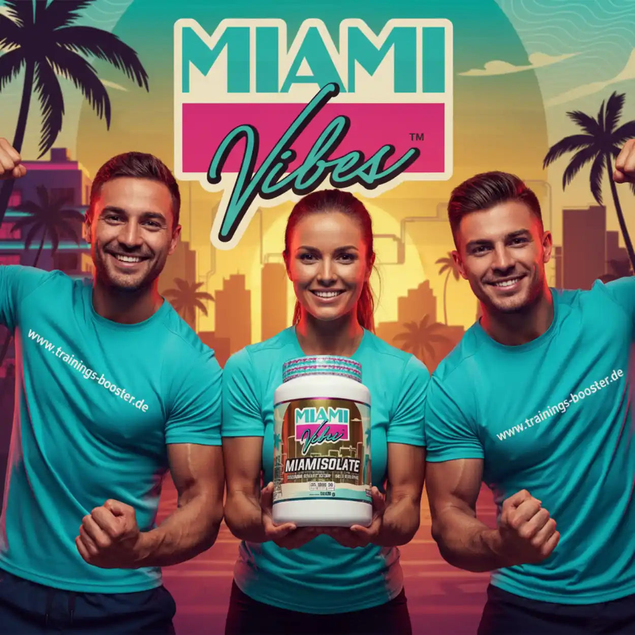 MIAMI VIBES MIAMISOLATE 1000g - trainings-booster.de