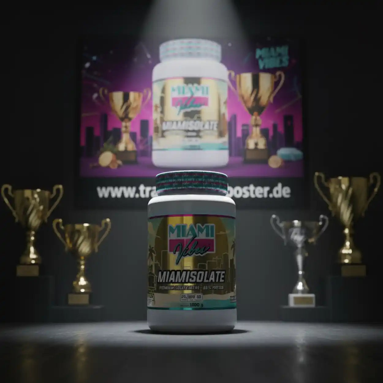 MIAMI VIBES MIAMISOLATE 1000g - trainings-booster.de