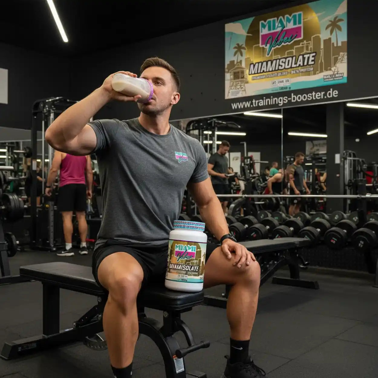 MIAMI VIBES MIAMISOLATE 1000g - trainings-booster.de