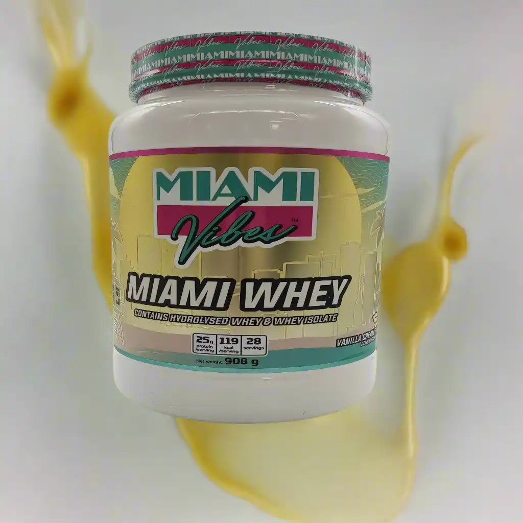 MIAMI VIBES® MIAMI WHEY PROTEIN 908g - trainings-booster.de
