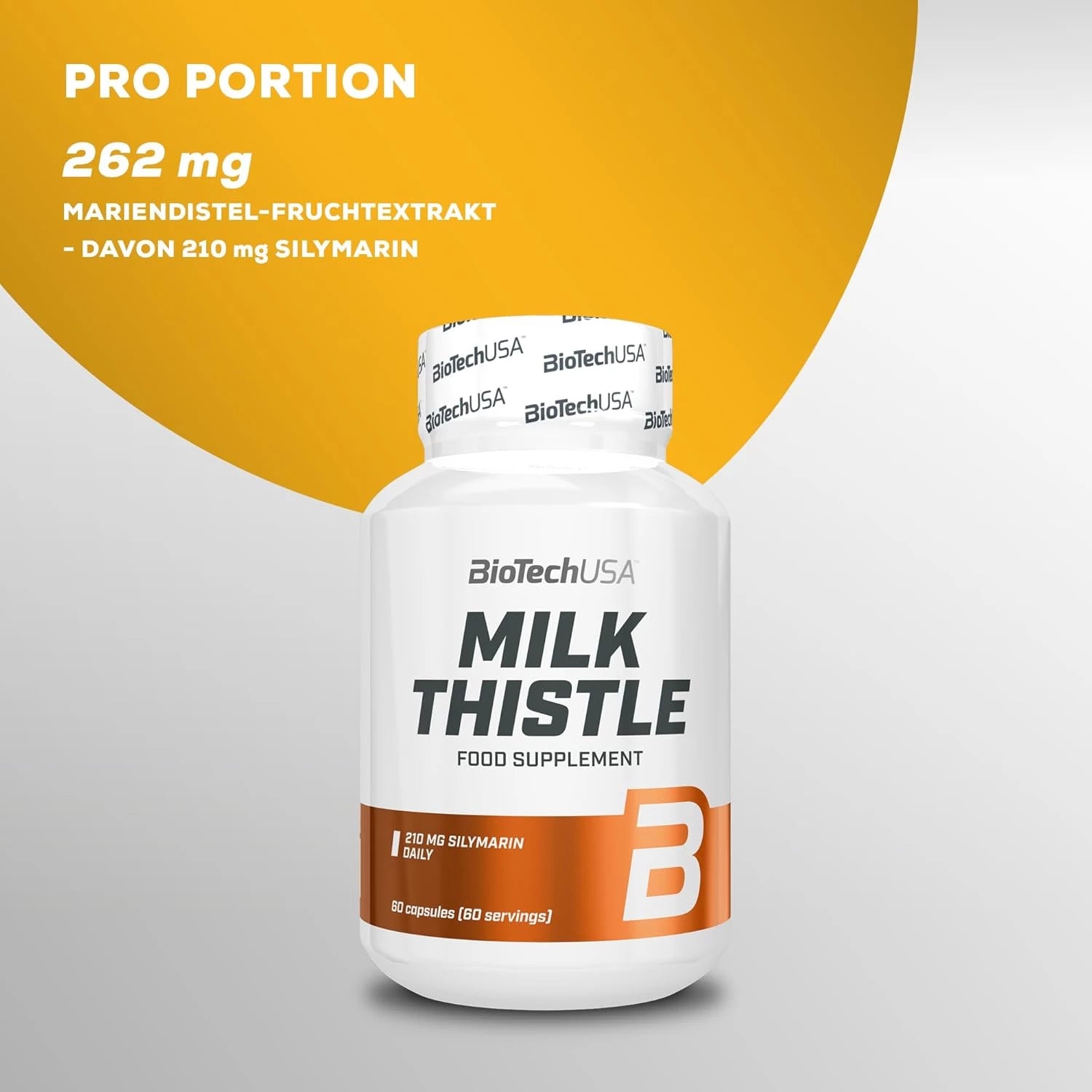 Milk Thistle Leberunterstützung 60 Kapseln - trainings-booster.de