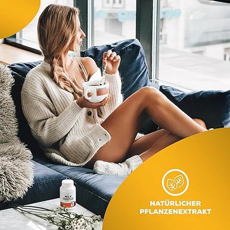 Milk Thistle Leberunterstützung 60 Kapseln - trainings-booster.de