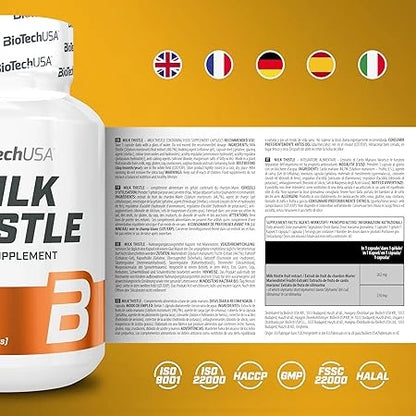 Milk Thistle Leberunterstützung 60 Kapseln - trainings-booster.de