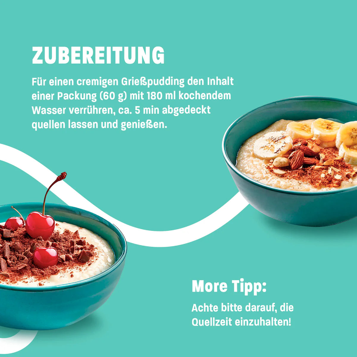 More Protein Grießpudding 60g - trainings-booster.de
