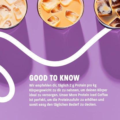 MORE PROTEIN ICED COFFEE, 300g - trainings-booster.de