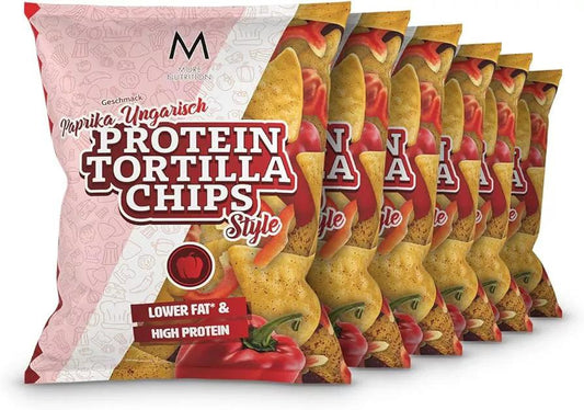 MORE PROTEIN TORTILLA CHIPS (6ER BOX) 300g - trainings-booster.de