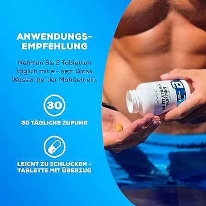Multivitamin for Men - 60 Caps - trainings-booster.de
