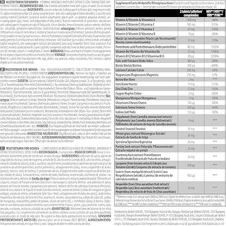 Multivitamin for Women - 60 Caps - trainings-booster.de