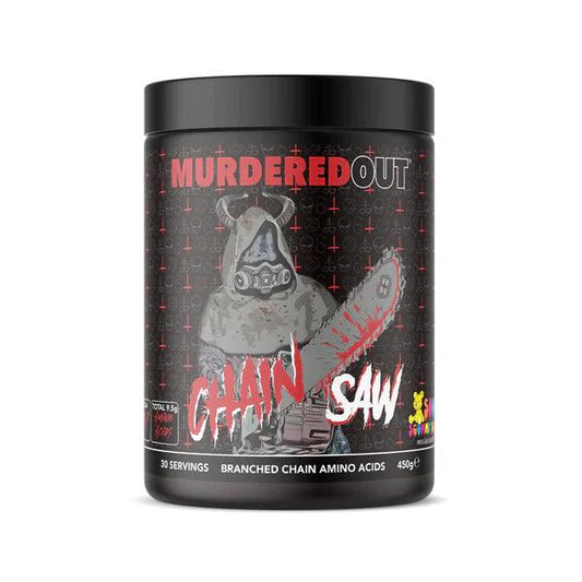 Murdered Out Chainsaw BCAAs, 450g - MHD 01.2025 - trainings-booster.de
