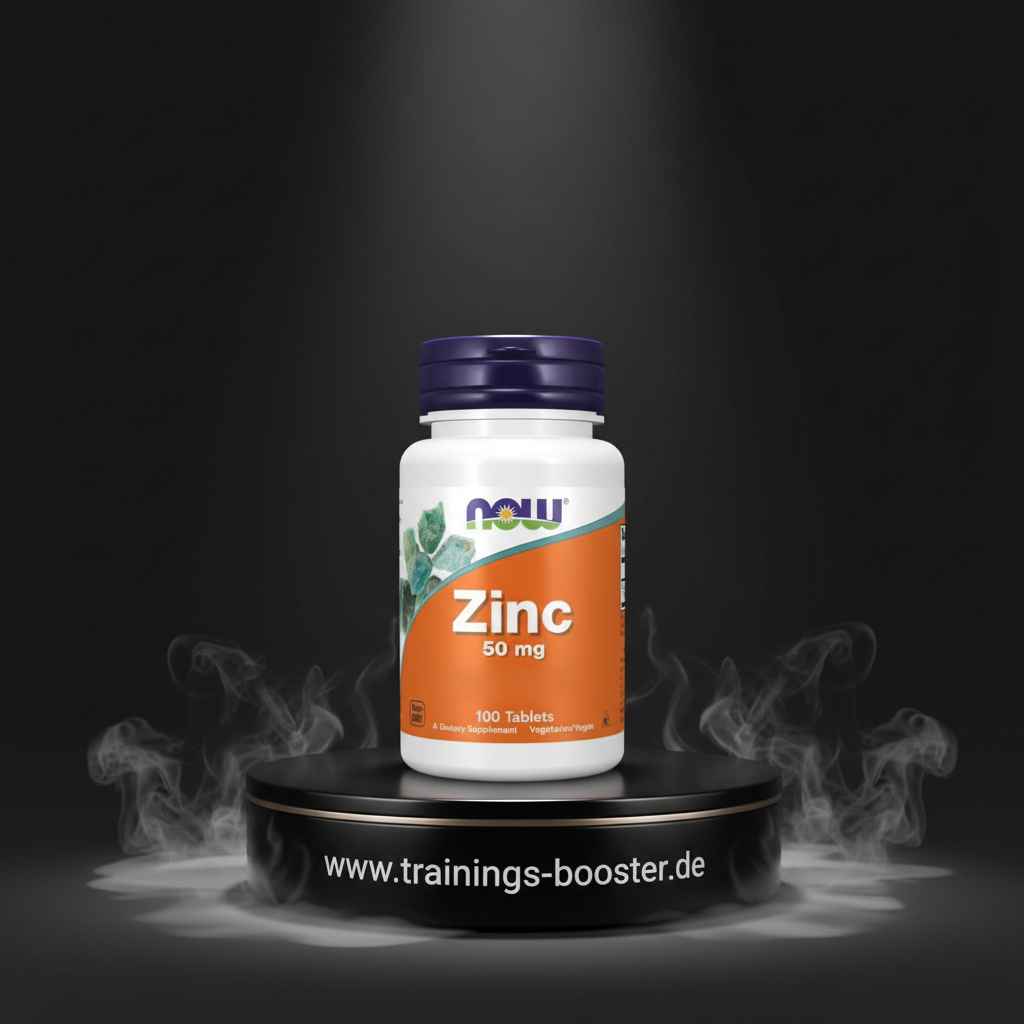 NOW Zinc 50 mg Tabletten – Nahrungsergänzungsmittel für Sportler und Gesundheit