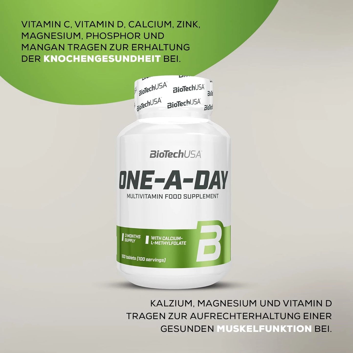 One a Day Multivitamin & Mineral Complex - 100 Tabletten - trainings-booster.de