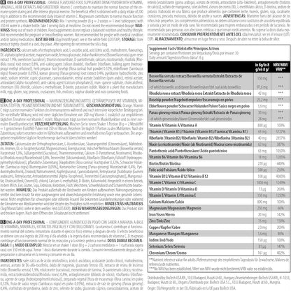 One a Day Professional Multivitamin Pulver - 240g - trainings-booster.de