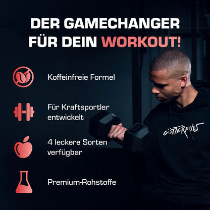 OS Nutrition Götterpuls NULL Pre Workout Booster 300g STIM FREE - trainings-booster.de