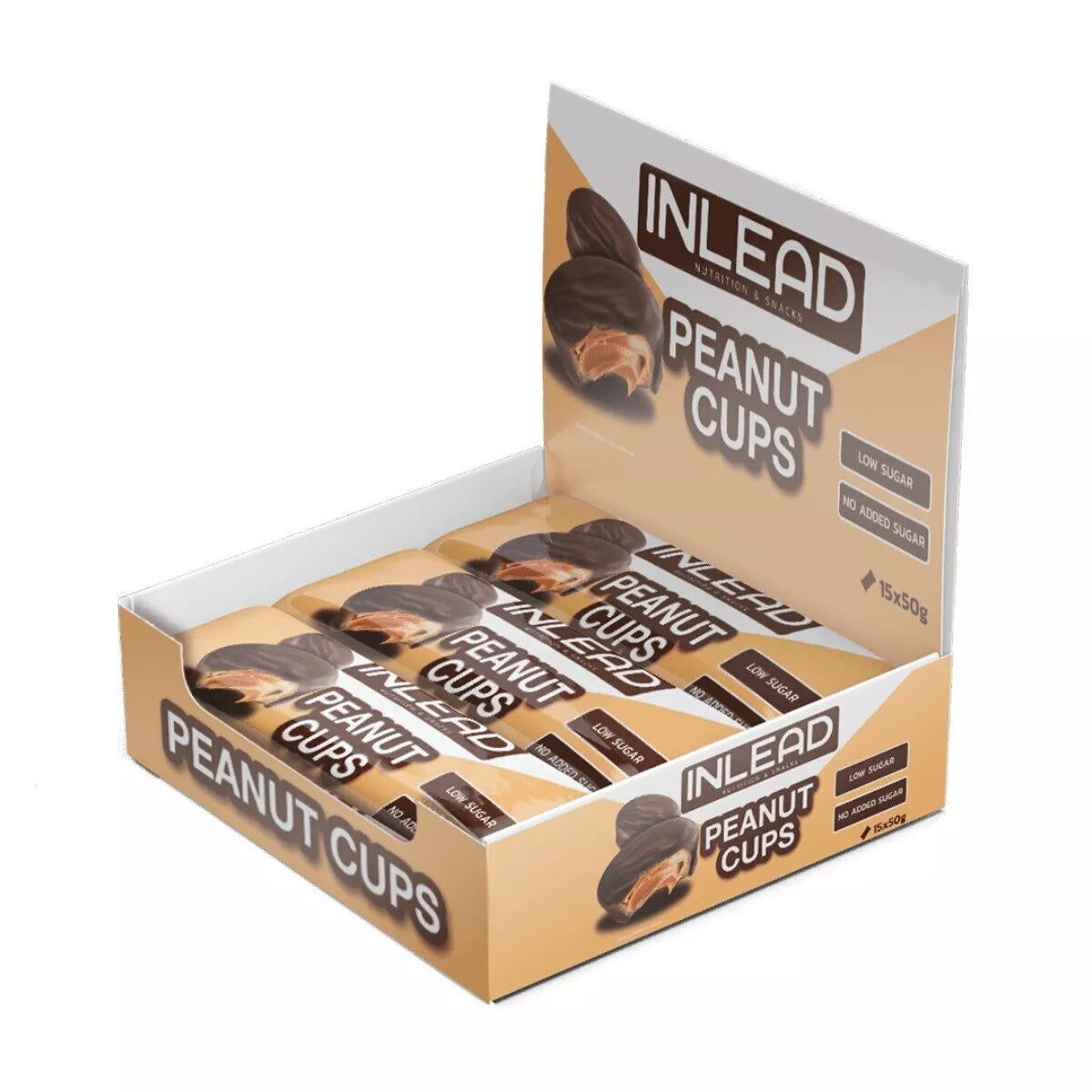 Inlead Peanut Cups 15x50g