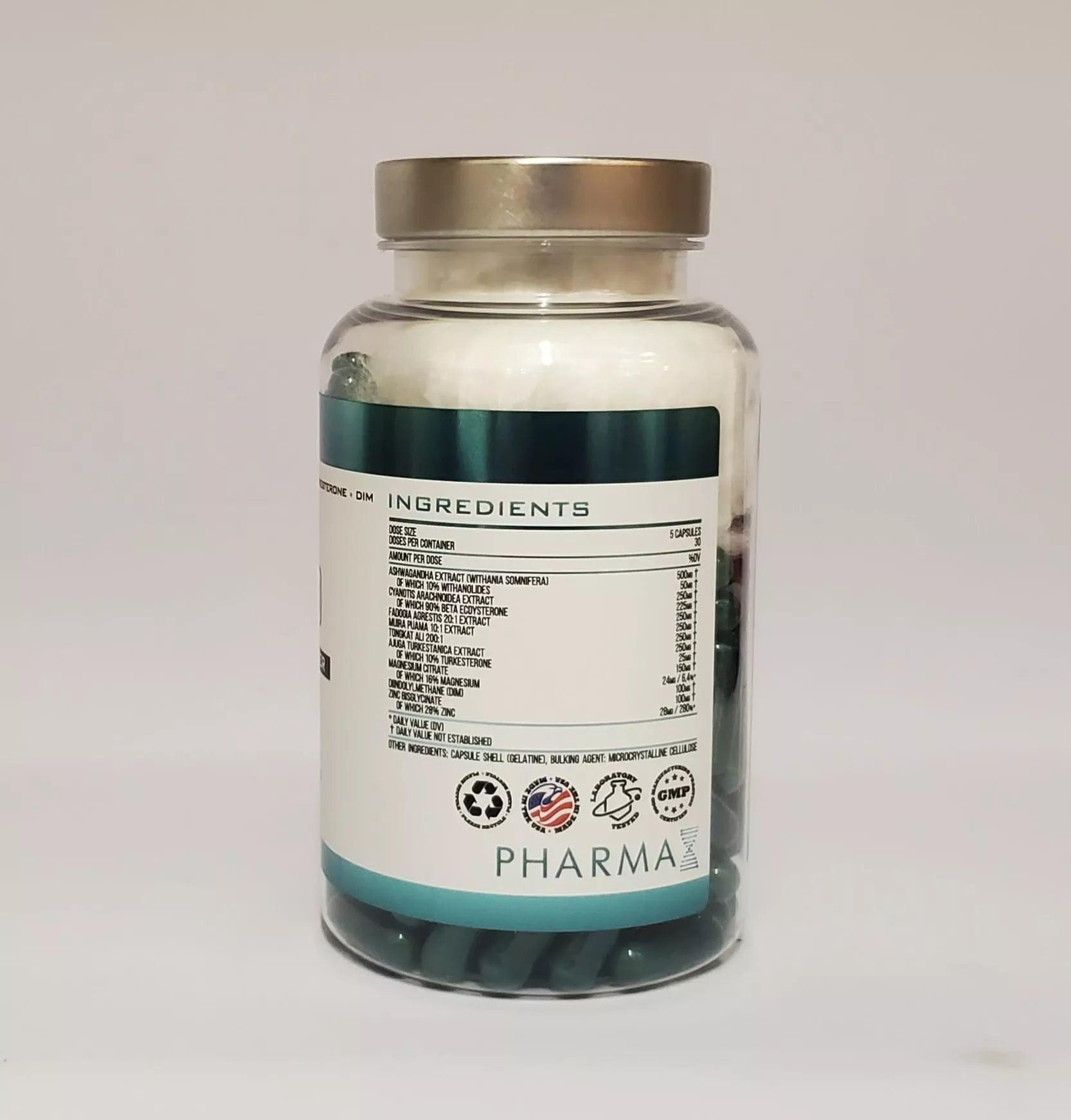 Pharma X T-1000 Hardcore Test-Booster 150Kaps. - trainings-booster.de