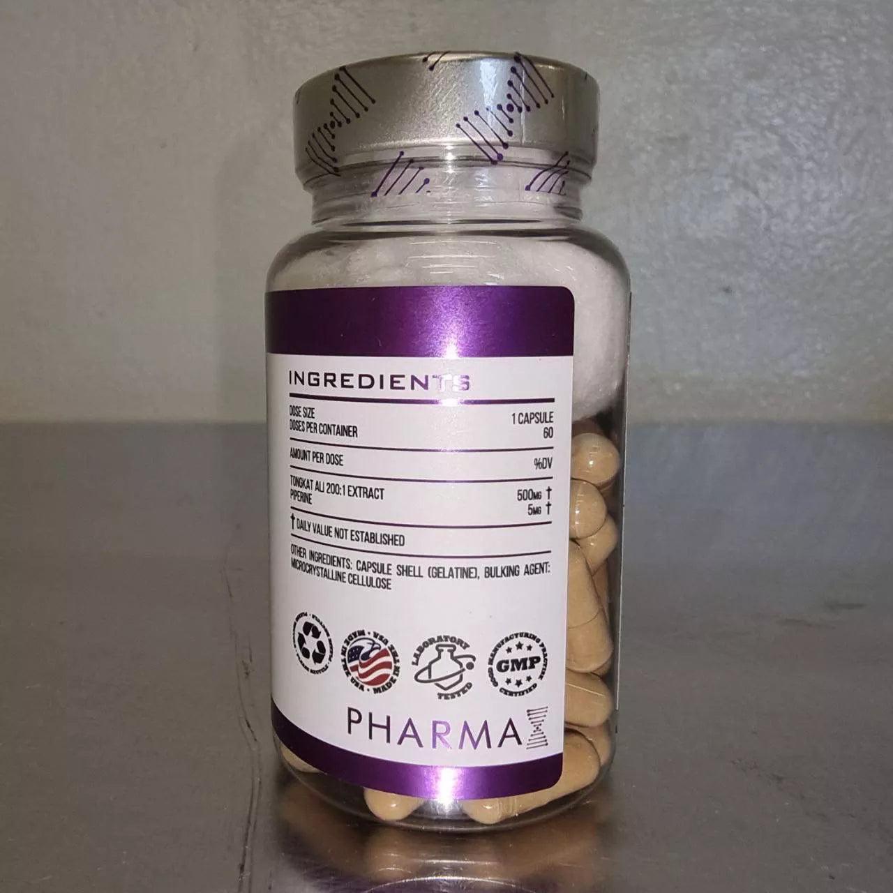 PHARMA X Tong@kat Ali 60Kaps. 500mg - trainings-booster.de