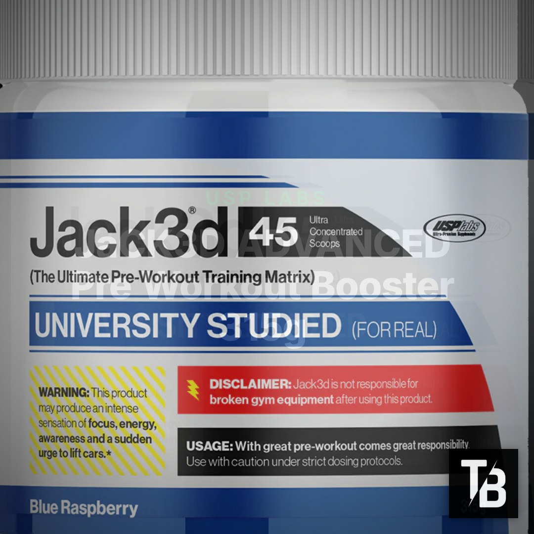 JaCK3D ADVANCED Pre Workout Booster 315g – Clean Showcase