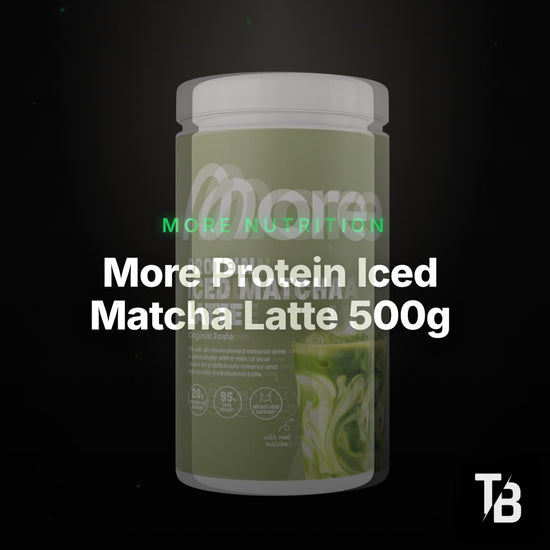More Protein Iced Matcha Latte 500g – Clean Showcase