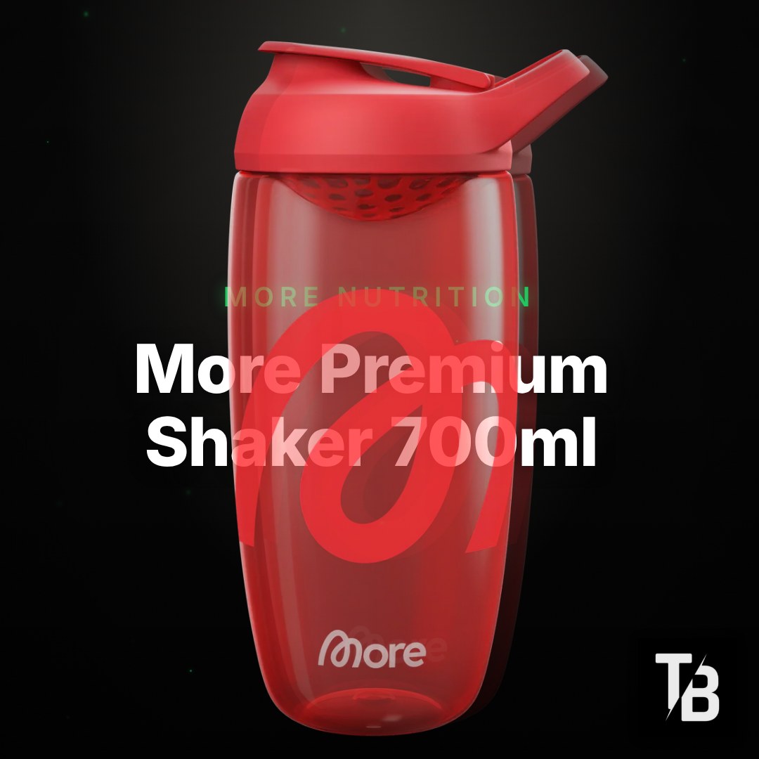More Premium Shaker 700ml – Clean Showcase