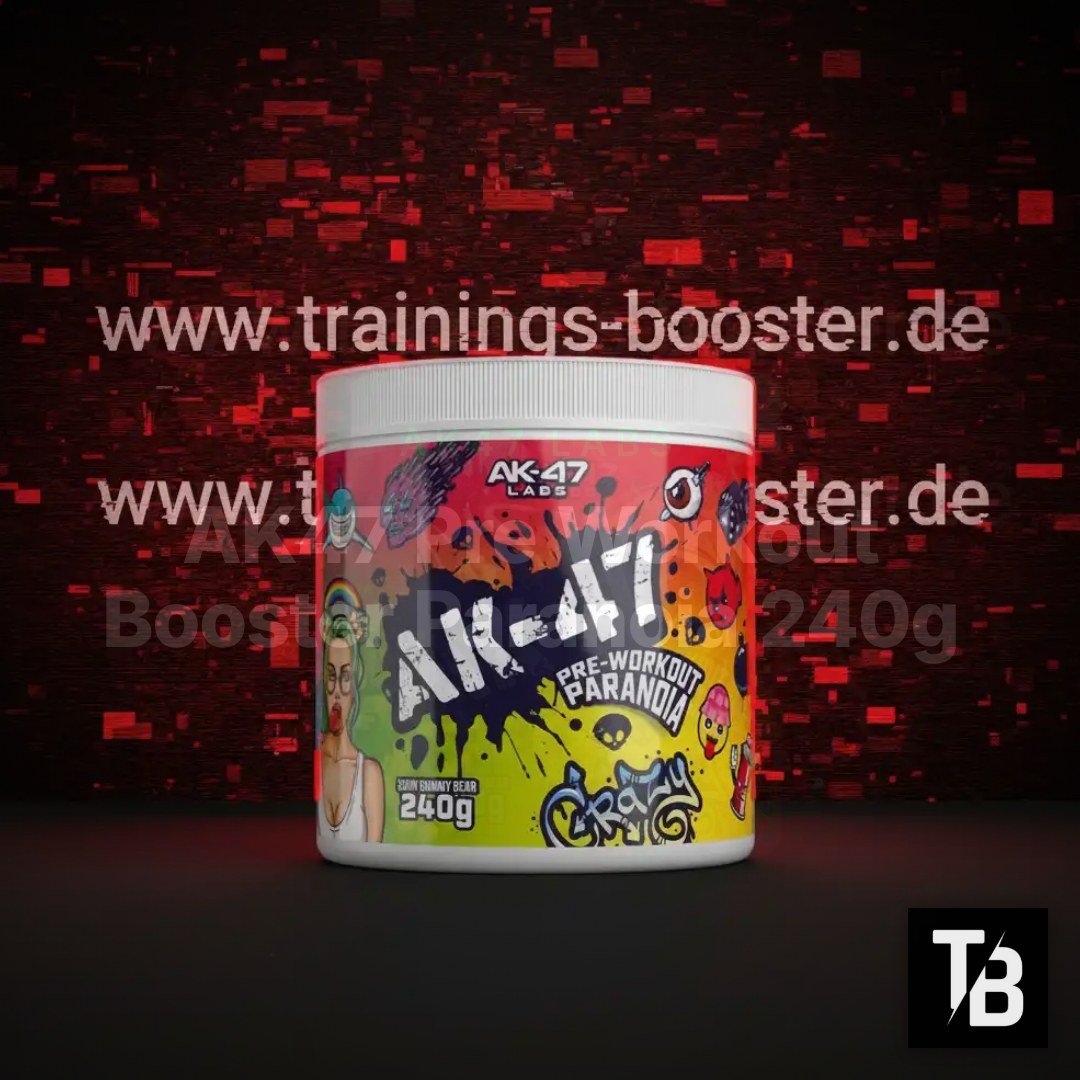 AK47 Pre Workout Booster Paranoia 240g – Clean Showcase