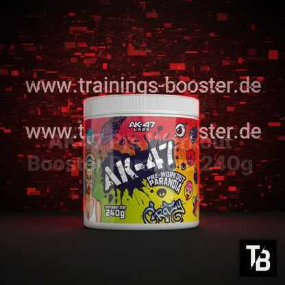 AK47 Pre Workout Booster Paranoia 240g – Clean Showcase