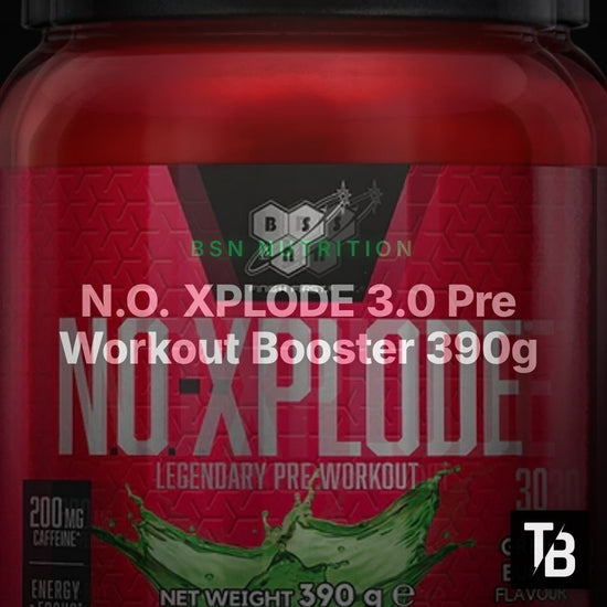 N.O. XPLODE 3.0 Pre Workout Booster 390g – Clean Showcase