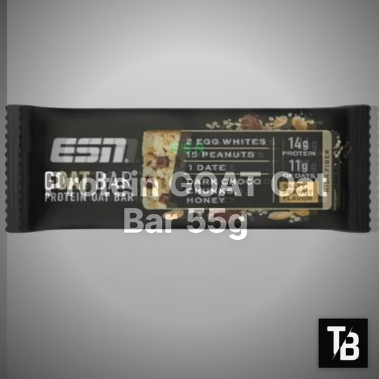 ESN Protein GOAT Oat Bar 55g – Clean Showcase