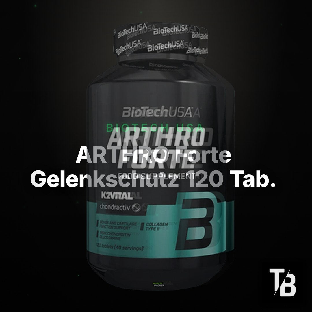 BioTech USA ARTHRO Forte Gelenkschutz 120 Tab. – Clean Showcase