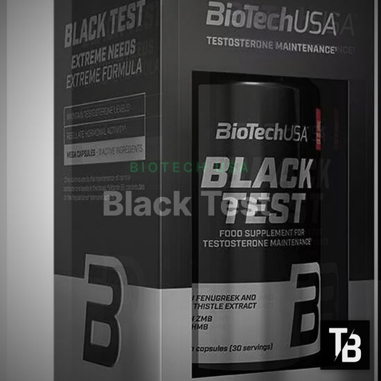 BioTech USA Black Test - Test-Booster 90Kapseln – Clean Showcase