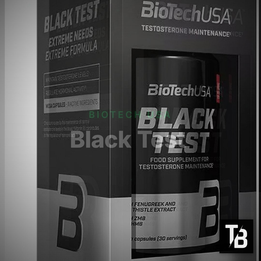 BioTech USA Black Test - Test-Booster 90Kapseln – Clean Showcase