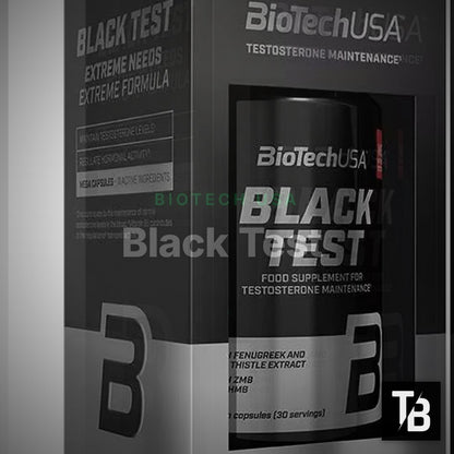 BioTech USA Black Test - Test-Booster 90Kapseln – Clean Showcase