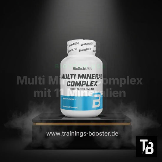 Multi Mineral Complex mit 11 Mineralien – Clean Showcase