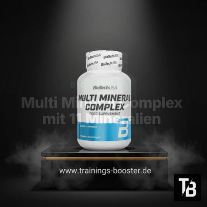 Multi Mineral Complex mit 11 Mineralien – Clean Showcase