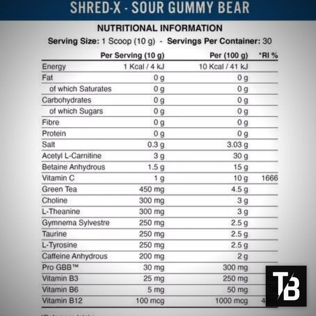 Applied Nutrition Shred-X (300g)