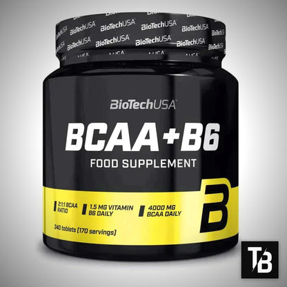 BCAA + B6 Tabletten 340 Stück – Clean Showcase