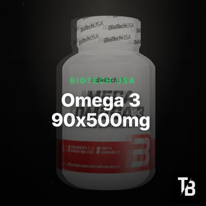 BioTech USA Omega 3 90x500mg – Clean Showcase