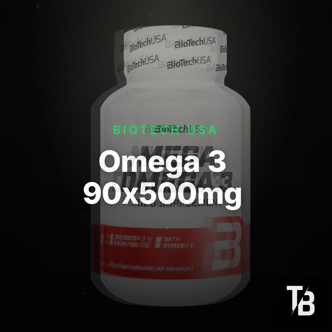 BioTech USA Omega 3 90x500mg – Clean Showcase