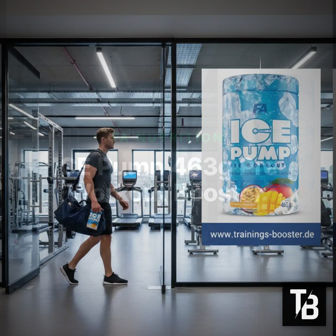 ICE Pump 463g Pre Workout Booster – Clean Showcase