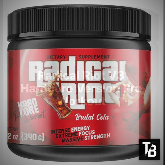 Radical Riot V3 Hardcore Version Pre Workout 340g – Clean Showcase
